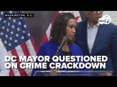 LIVE: 7News to question DC mayor as more arrests are made during Trump's crime crackdown