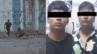 Jóvenes son detenidos por grafitear pared en Torreón; grababan contenido para sus redes sociales