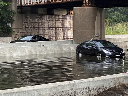 Flooding cancels last day of Wisconsin State Fair as severe storms knock out power and close roads