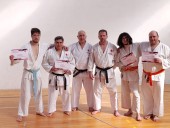 Escuela de Karate Shotokan JKA Olavarría en una importante actividad en Tandil