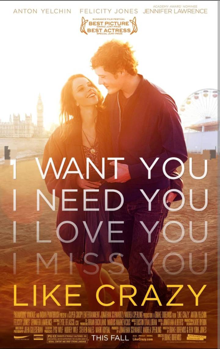 “Like Crazy (2011): El amor a la deriva” por Isabel Londoño