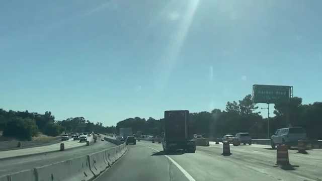 Caltrans abre nuevo carril en la autopista 50 para aliviar tráfico en West Sacramento