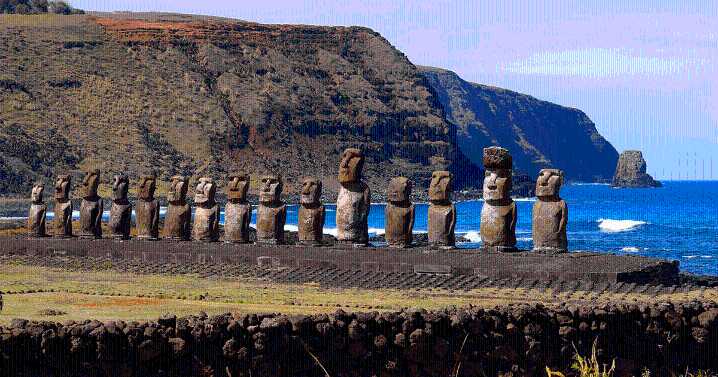 El aumento del nivel del mar podría destruir las estatuas Rapa Nui de la Isla de Pascua en 2080