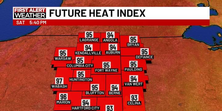 First Alert Forecast: Hot & muggy weekend ahead
