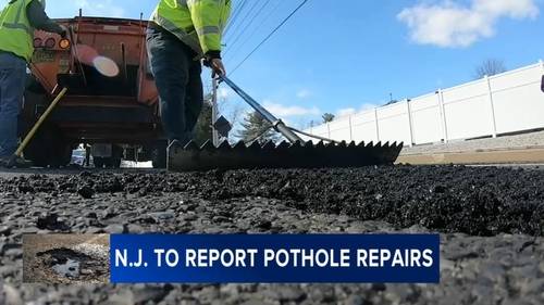 New law requires New Jersey Department of Transportation to report pothole repairs