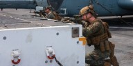 El Ejército de EE.UU. difunde imágenes de su reciente despliegue en las proximidades del mar Caribe.