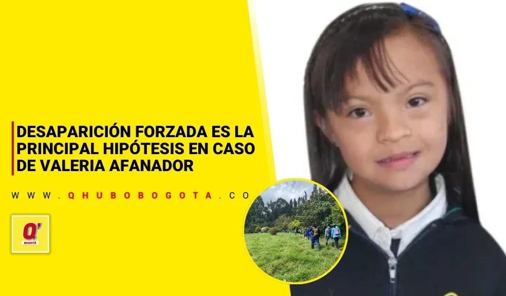 Desaparición forzada es la principal hipótesis en caso de Valeria Afanador