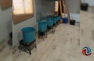 Hallan supuesto laboratorio de drogas en cateo de un inmueble