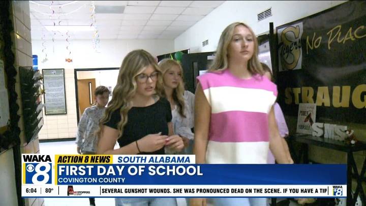 Covington County Schools welcomes students to start the school year