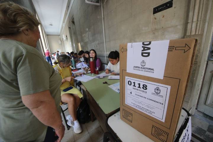 Resultados en vivo. Cómo van las Elecciones 2025 en Corrientes