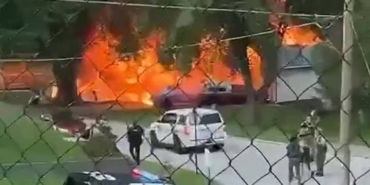 Husband and wife found dead, 71-year-old neighbor in custody after being injured in explosion