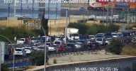 Un accidente múltiple obliga a cortar el acceso a Málaga por la A