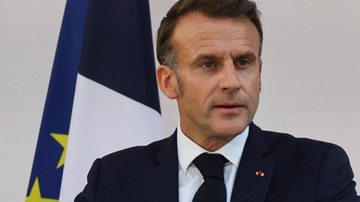 Macron insiste en pedir una misión de estabilización de la ONU en Gaza