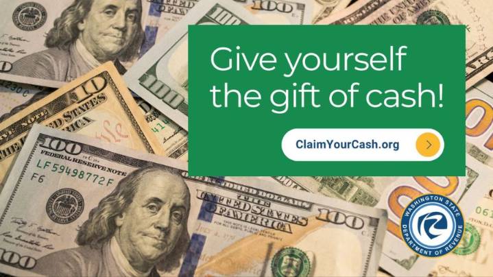 You could be owed money: WA has $2.5B in unclaimed property