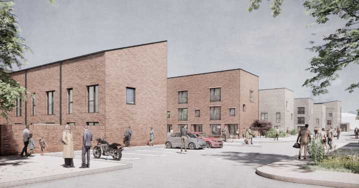 Changes proposed to Glasgow housing development to create bigger gardens