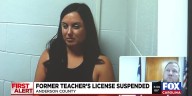Former Anderson County teacher's license suspended