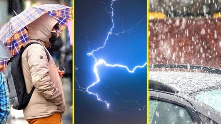 Lluvia en Santiago: Anuncian posibles tormentas eléctricas y granizos para este viernes feriado