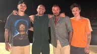 Conor McGregor meets David Beckham after becoming 'yacht neighbours' as he calls legend 'big inspiration growing up'