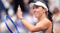 'Being able to break down in front of a stadium and still win the match, that takes guts': Jessica Pegula backs Coco Gauff's show of emotion
