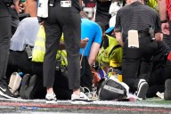Lions-Falcons game suspended after defensive back carted off by ambulance