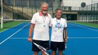 Dos cántabros se proclaman campeones del trofeo internacional Kaialde en dobles masculinos +55