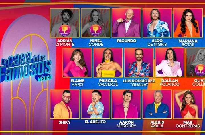 La Casa de los Famosos México 3. Casi todos los habitantes fueron nominados