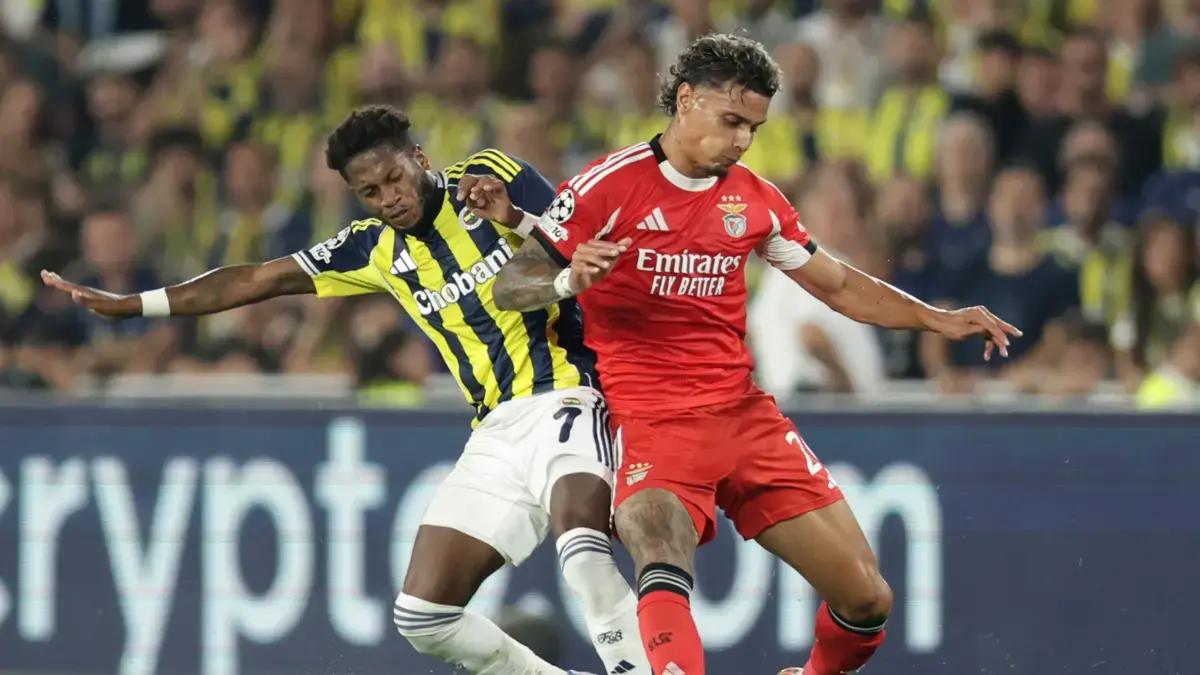 Ríchard Ríos y Benfica, a la fase de liga de la Champions League: Fenerbahce y Jhon Jáder Durán, afuera