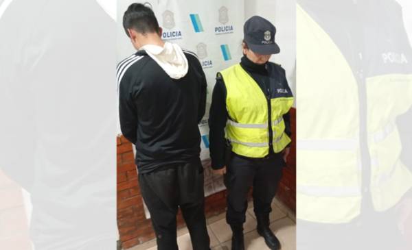 Villa Elena: lo detuvieron por un robo y le encontraron cocaína