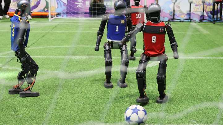 There's Actually an Olympics for Humanoid Robots Happening in Beijing Next Week, With Over 500 Robots Competing in Various Sports Events, Including Basketball and Fighting Competitions