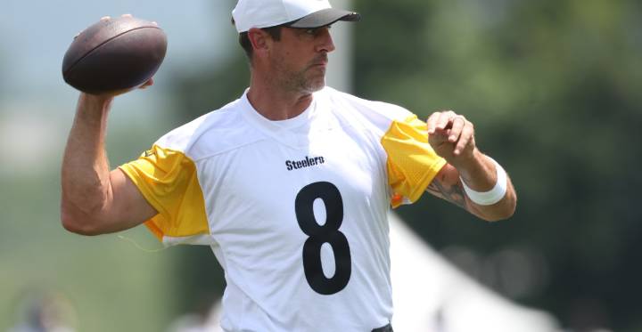 Steelers training camp: Aaron Rodgers has best day of camp on Tuesday