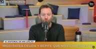 (VIDEO) Milei patea la deuda y dice que no es presidente