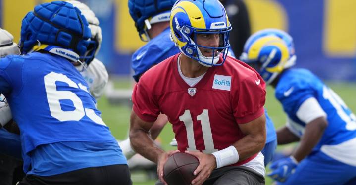 Kirk Cousins wouldn’t give Rams more than they have in Jimmy Garaoppolo