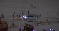 Burning Man gates close due to weather