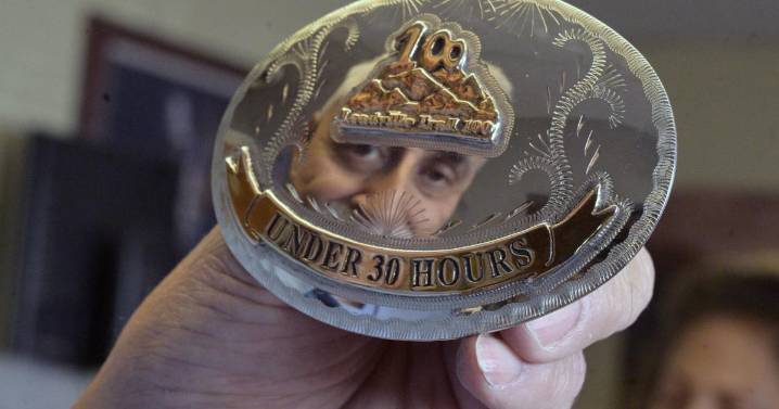 Leadville 100's belt buckles made at small shop in Denver