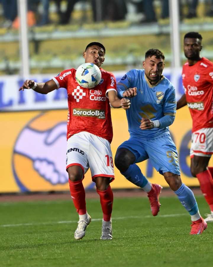 Cienciano cayó frente a Bolívar 2-0 en La Paz en la ida de la Copa Sudamericana