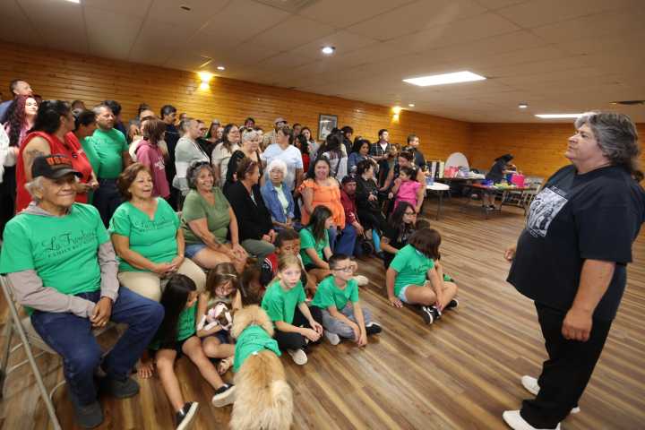 Leonard Peltier's family reunites months after his prison release