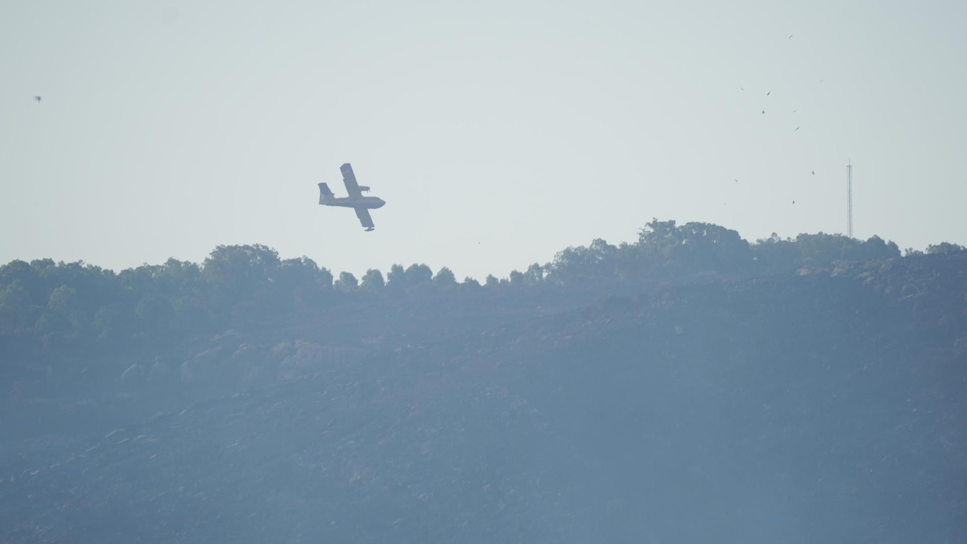 Europa envía dos aviones cisterna que ya han llegado a Galicia tras pedir España refuerzos frente a los incendios