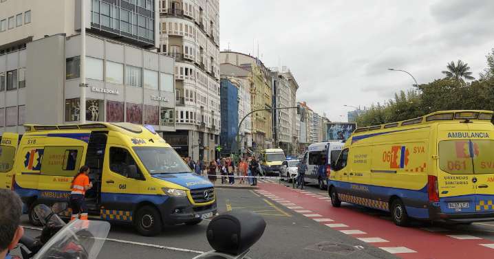 El autor del atropello múltiple en La Coruña reconoce que arrancó el coche «cuando las personas empezaron a cruzar»