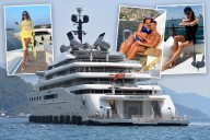 Battle of the football superyachts…from Ronaldo’s £5.5m beast to Jim Ratcliffe’s ‘beach club’ & boat the size of a PITCH