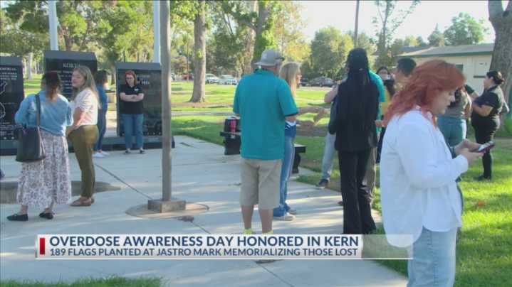 'Visual reminder': Overdose Remembrance Day honored at Jastro Park