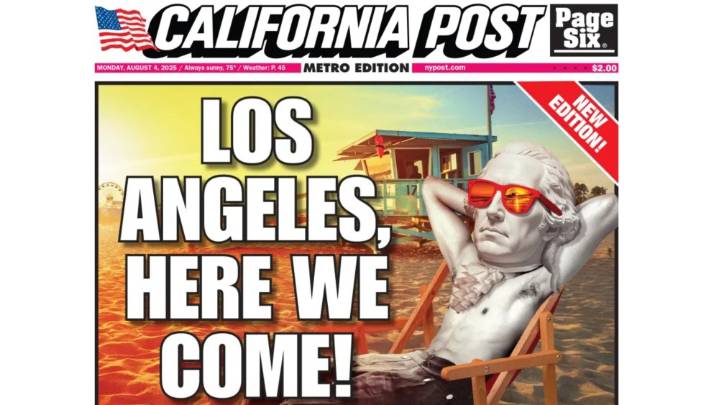 New York Post Launches Los Angeles Newspaper, The California Post
