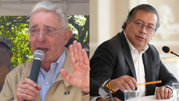 Álvaro Uribe se fue contra el presidente Petro y habló de “derrotar al jefe de los matones”