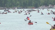 Floatzilla draws more than 1,000 paddlers to the Mississippi River
