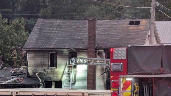 One displaced after house fire in Cambria County