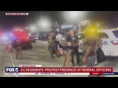 DC residents protest against federal law enforcement