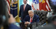 The Latest: Trump en route to high-stakes meeting with Putin in Alaska