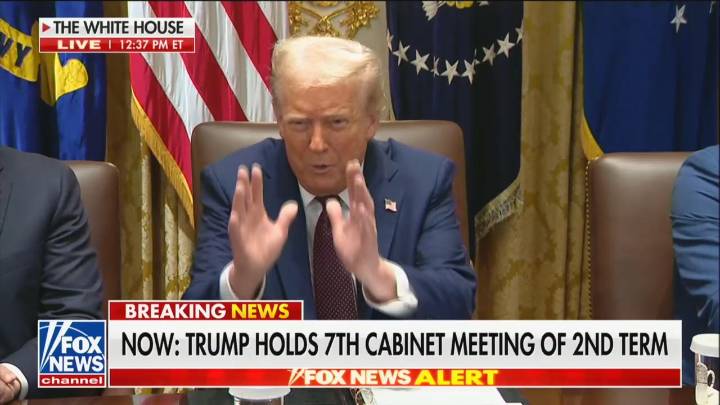 Trump Jokes About Pam Bondi’s ‘Looks’: ‘I Would Never Say She’s Beautiful’