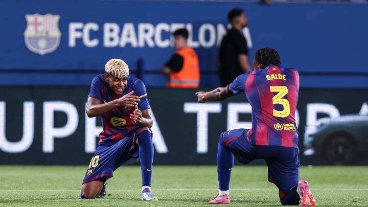 El Barça golea al Como en el Trofeo Joan Gamper
