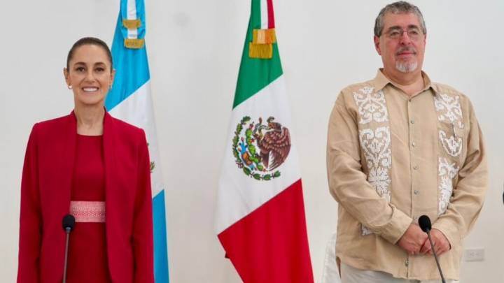 Sheinbaum y Arévalo trabajarán en seguridad y migración
