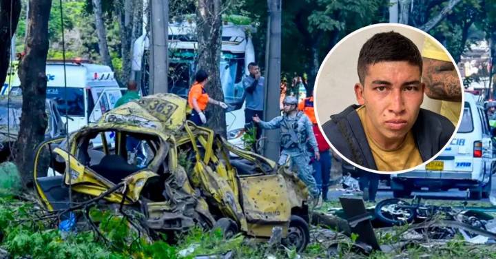 Video | El momento en el que capturan a presunto autor del atentado en Cali que deja 6 muertos y 50 heridos